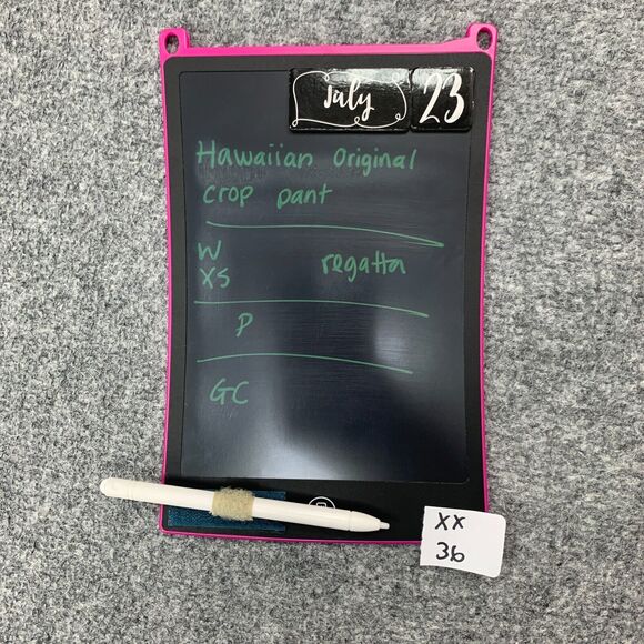 Vintage Hilo Hattie Hawaiian Crop Pants Womens XS Extra Small Drawstring Relaxed - Picture 11 of 12